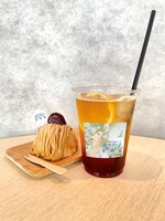 「ムーン・レモンティーソーダ＆モンブランセット」