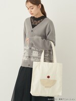 「目玉おやじ トートバッグ」使用イメージ