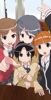 アニメ「てさぐれ！部活もの」ビジュアル