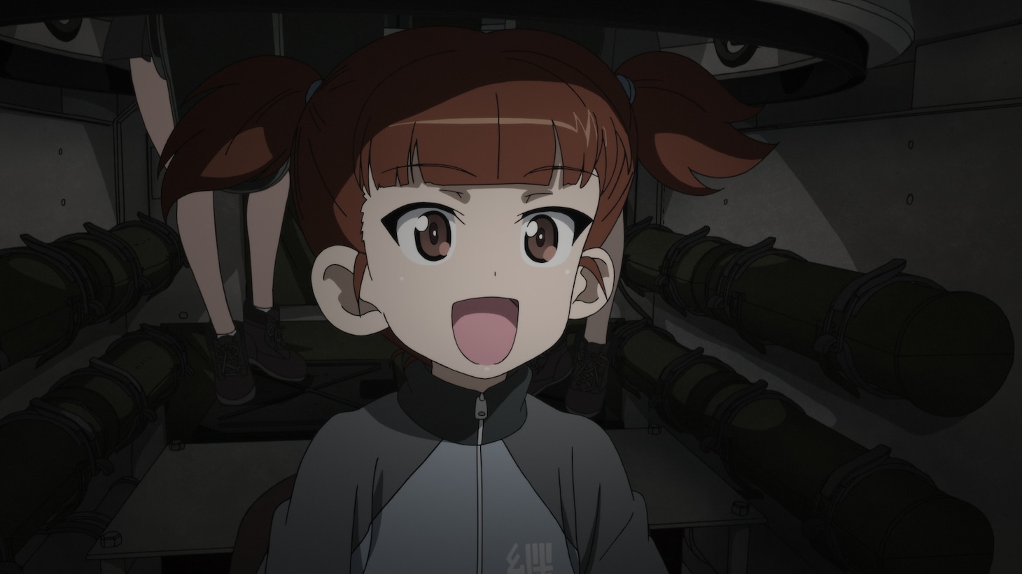 アニメ「ガールズ＆パンツァー 最終章」第4話 本編冒頭映像より。