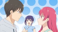 TVアニメ「カノジョも彼女」Season2の第1話より。