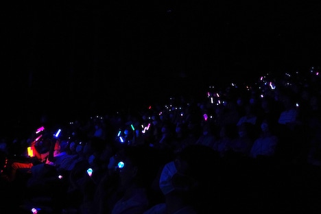 応援上映の様子。