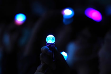 応援上映の様子。