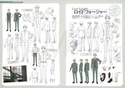 「SPY×FAMILY ANIMATION ART BOOK」のサンプルページ。