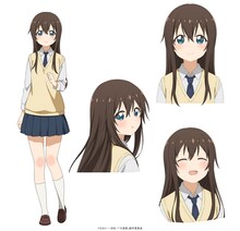 三輪藍（CV：東山奈央）。撫子の友達で、仲良し4人組の1人。おっとりした表情とロングヘアが特徴。性格も穏やかで優しい。趣味は映画観賞。(c)なもり・一迅社／「大室家」製作委員会