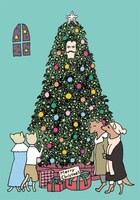 「北極百貨店のコンシェルジュさん」特装版に付属するクリスマスカード。