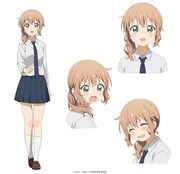 園川めぐみ(CV:上坂すみれ)。撫子の友達で、仲良し4人組の1人。4人の中ではいじられキャラで明るい性格。ケーキ屋でアルバイトをしている。(c)なもり・一迅社/「大室家」製作委員会