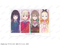 タワーレコード オンラインで「トレーディング Ani-Art clear lebel ブロマイド」を1BOX購入するともらえる「集合 Ani-Art clear lebel ブロマイド イベント限定特典」。