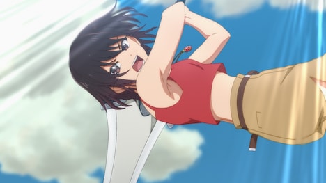 アニメ「ばいばい、アース」ティザーPVの場面カット。 (c)冲方丁・KADOKAWA/WOWOW,ソニー・ ピクチャーズ,クランチロール