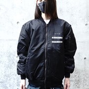 「FxxK YOU,WORLD MA-1 [black]」