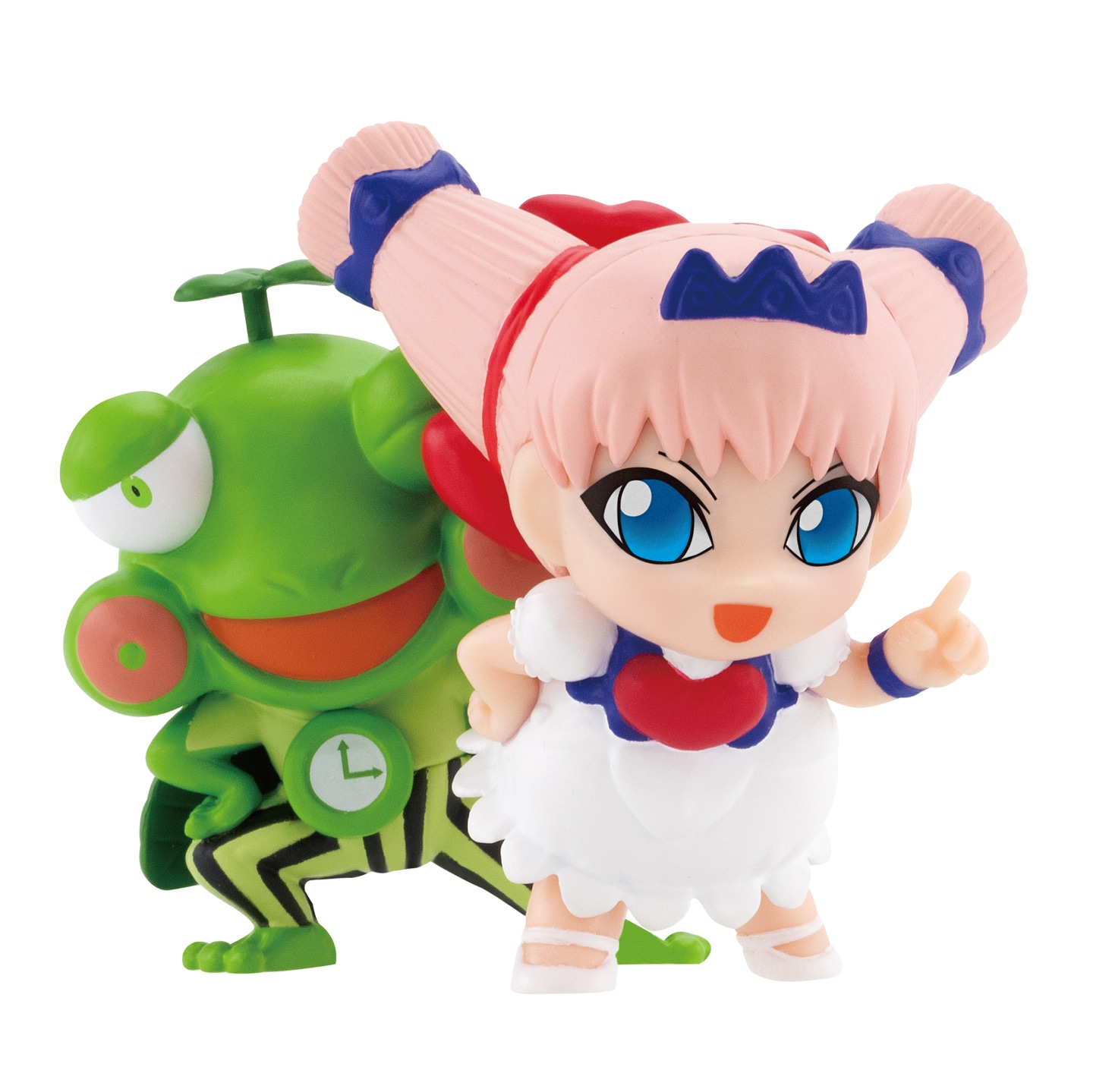 ビョンコとパティのフィギュア。