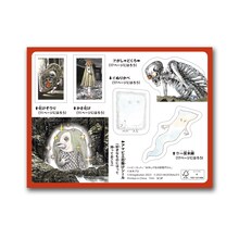 「水木しげるの妖怪ずかん クイズつき」に付属するシール。 (c)水木プロ