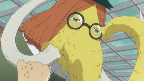 映画「北極百貨店のコンシェルジュさん」ウーリーが描かれた新規場面カット。