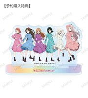 「描き下ろしイラスト 繚乱！ビクトリーロードver. トレーディングアクリルミニフィギュア」予約特典のアクリルミニフィギュア。