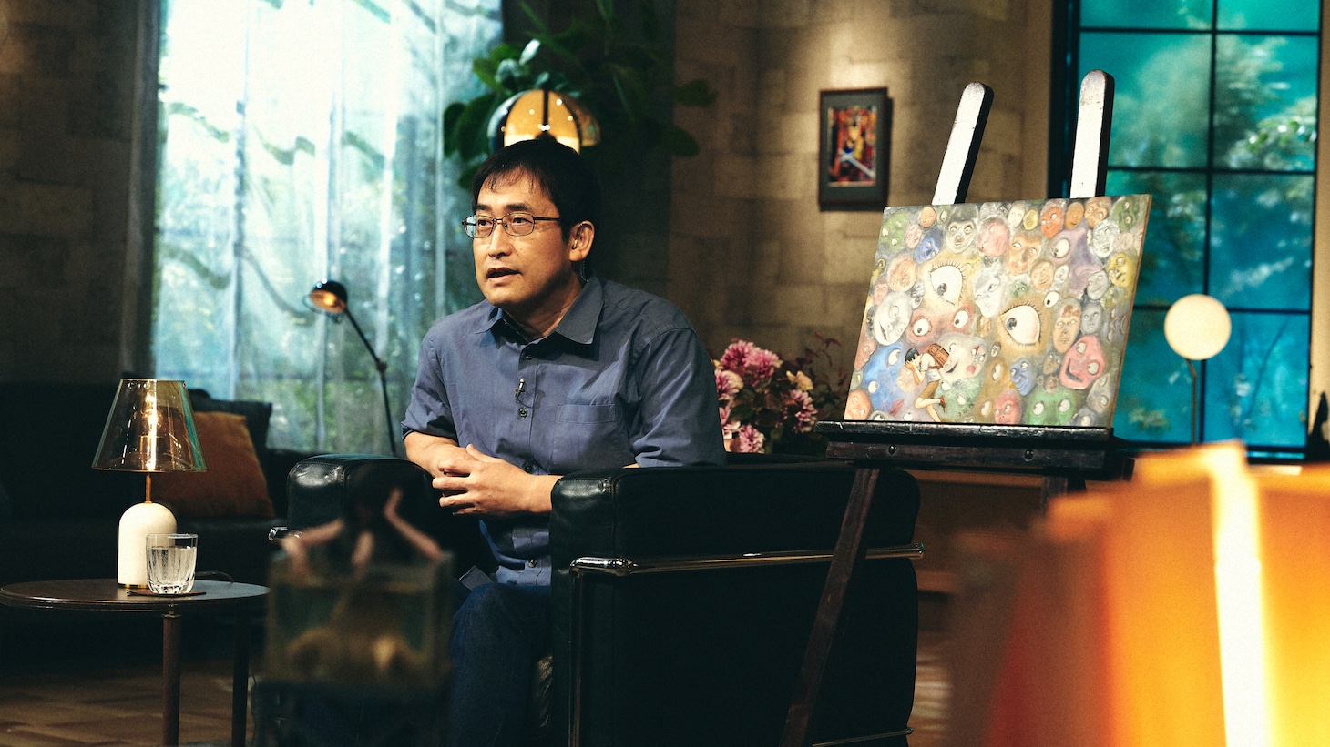 「NHKアカデミア 伊藤潤二（後編）」より。（写真提供：NHK）