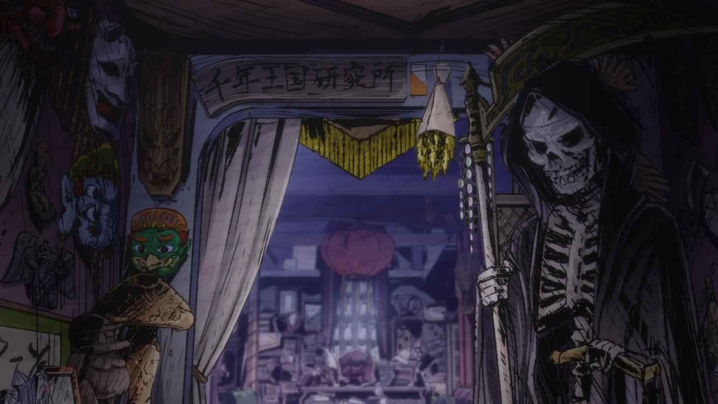 アニメ「悪魔くん」より。