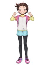 結束いのり（CV：春瀬なつみ） (c)つるまいかだ・講談社/メダリスト製作委員会