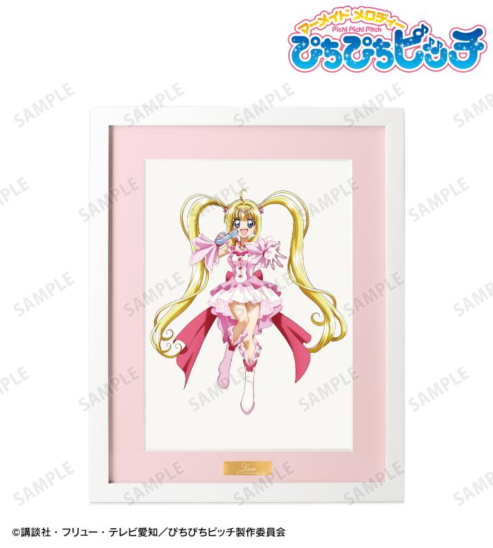 キャラファイングラフ。キャラファイングラフは、高品位美術印刷技術により美しい発色でより高い品質で再現されたイラストのことで、商品は額縁入りとなっている。イラストは3種類。