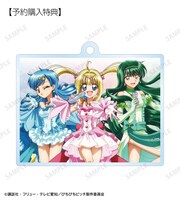 トレーディングアクリルキーホルダーの1BOX購入特典で配られるアクリルキーホルダー。