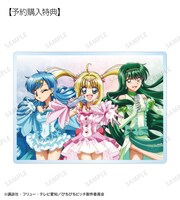 トレーディングアクリルネームプレートの1BOX購入特典で配られるアクリルネームプレート。