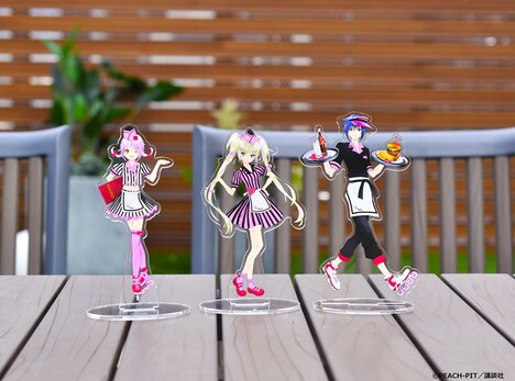 「A賞 キャラアクリルフィギュア（全3種）」