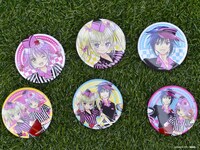 「D賞 缶バッジ（全6種）」