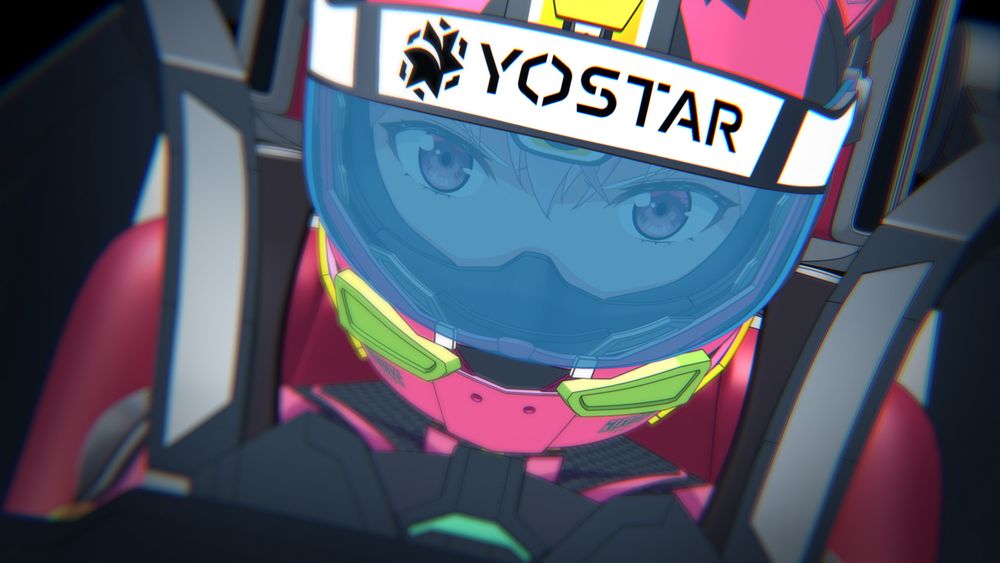 TVアニメ「HIGHSPEED Étoile」PV第1弾より。
