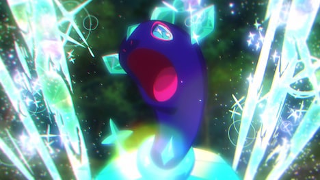 アニメ「ポケットモンスター」第2章「テラパゴスのかがやき」最新PVより。