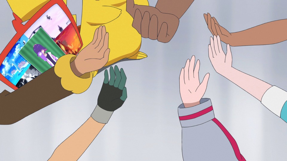 アニメ「ポケットモンスター」第2章「テラパゴスのかがやき」最新PVより。