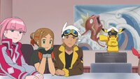 アニメ「ポケットモンスター」第2章「テラパゴスのかがやき」最新PVより。