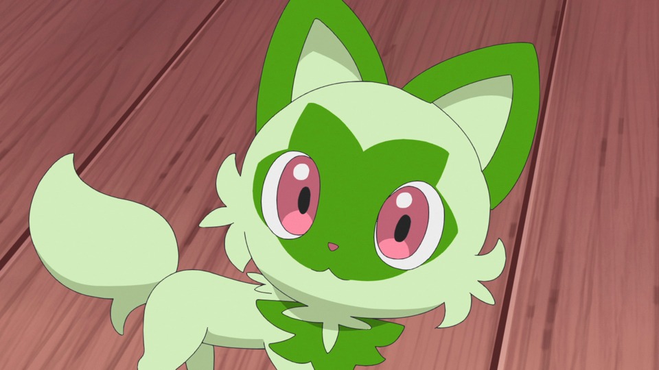 アニメ「ポケットモンスター」第2章「テラパゴスのかがやき」最新PVより。
