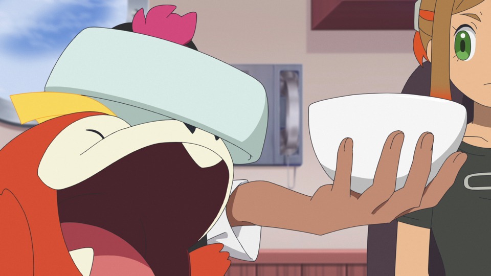 アニメ「ポケットモンスター」第2章「テラパゴスのかがやき」最新PVより。