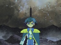 アニメ「デジモンアドベンチャー02」場面カット。
