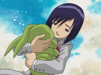 アニメ「デジモンアドベンチャー02」場面カット。