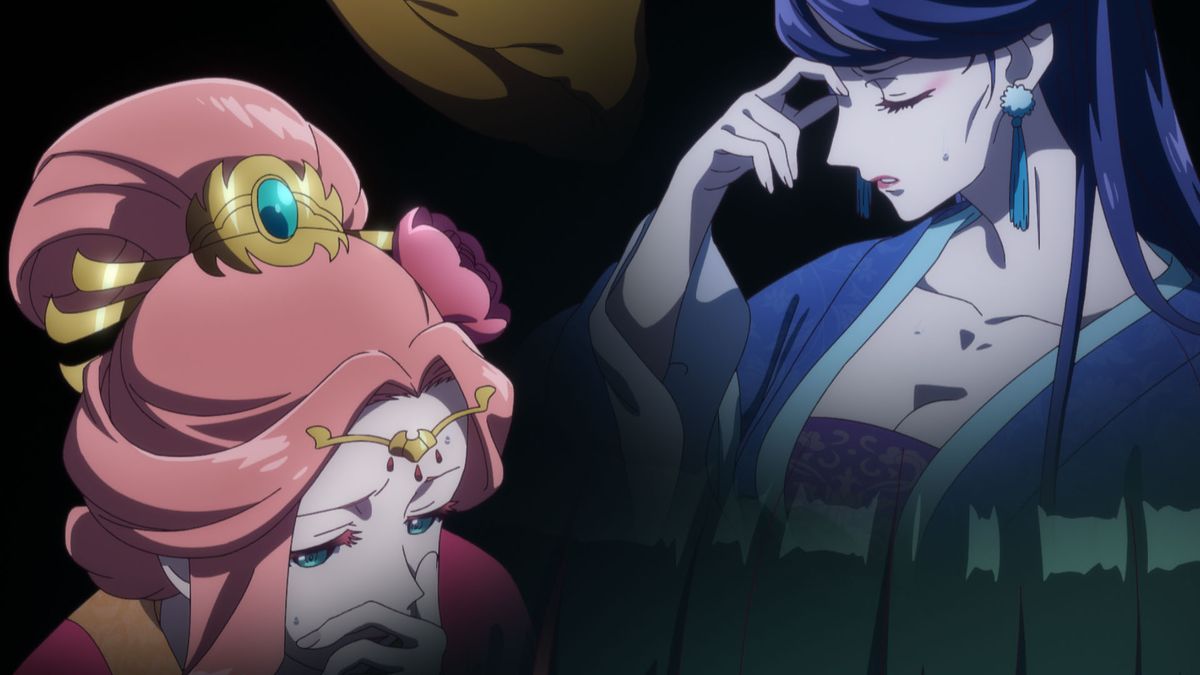 「薬屋のひとりごと」第1話「猫猫」の場面カット。