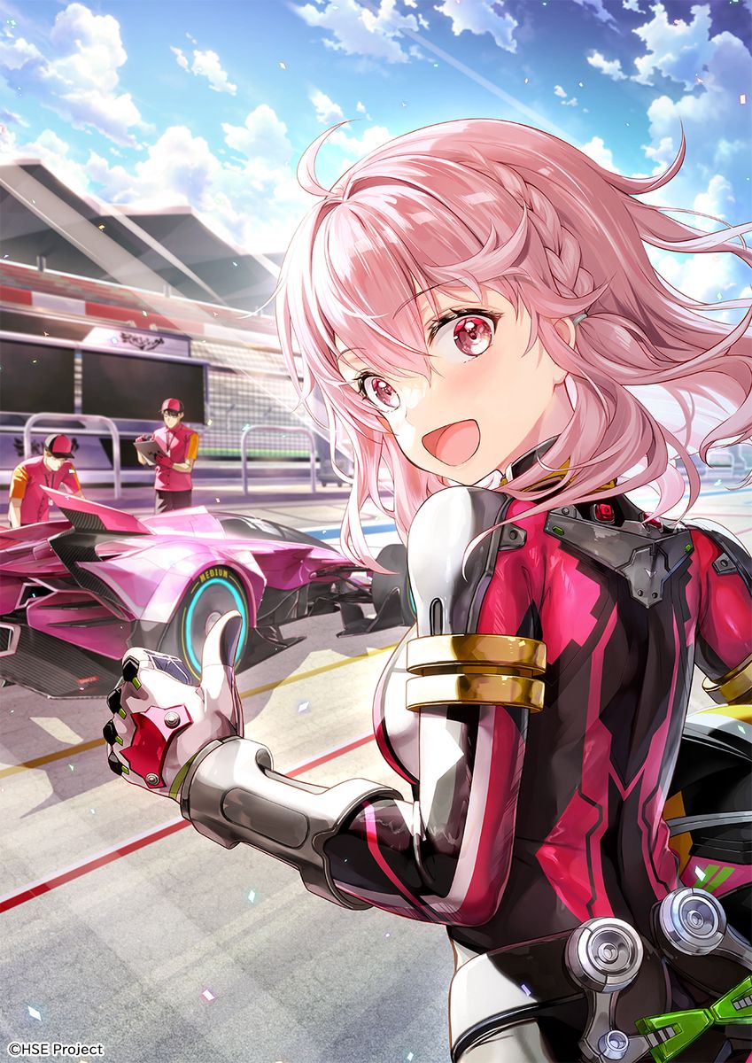 TVアニメ「HIGHSPEED Étoile」ビジュアル (c)HSE Project