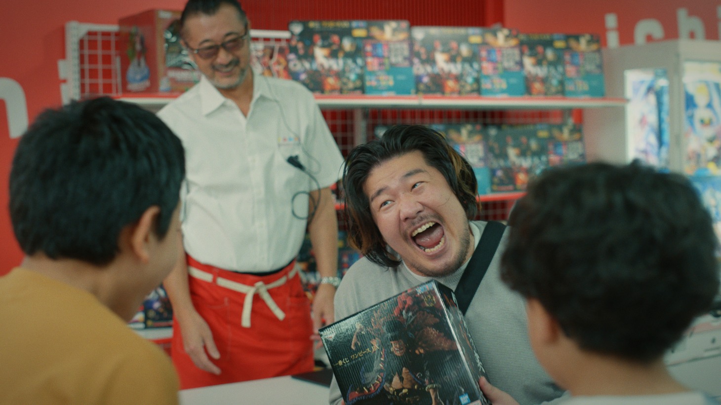 TVCM「#ひとつなぎの150秒」の「バンダイ・BANDAI SPIRITS 篇」より。