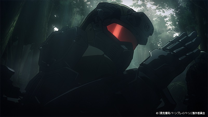 オリジナルTVアニメ「勇気爆発バーンブレイバーン」第1弾PVより。 (c)「勇気爆発バーンブレイバーン」製作委員会