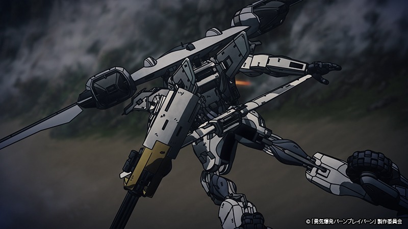 オリジナルTVアニメ「勇気爆発バーンブレイバーン」第1弾PVより。 (c)「勇気爆発バーンブレイバーン」製作委員会