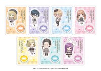 「『山田くんとLv999の恋をする』トレーディングアクリルスタンド ミニキャラver.」全7種。