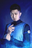 澤田拓郎演じる伊右衛門送人。