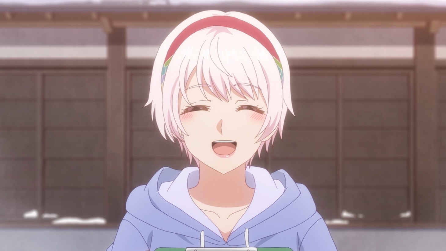TVアニメ「道産子ギャルはなまらめんこい」夏川怜奈のキャラクターPVより。