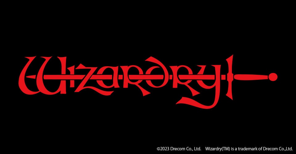 「Wizardryロゴステッカー」