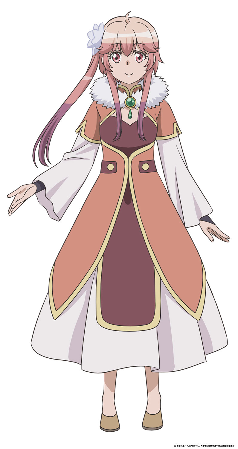 チヤ・ハヅキ（CV：田村奈央）(c)あずみ圭・アルファポリス/月が導く異世界道中第二幕製作委員会