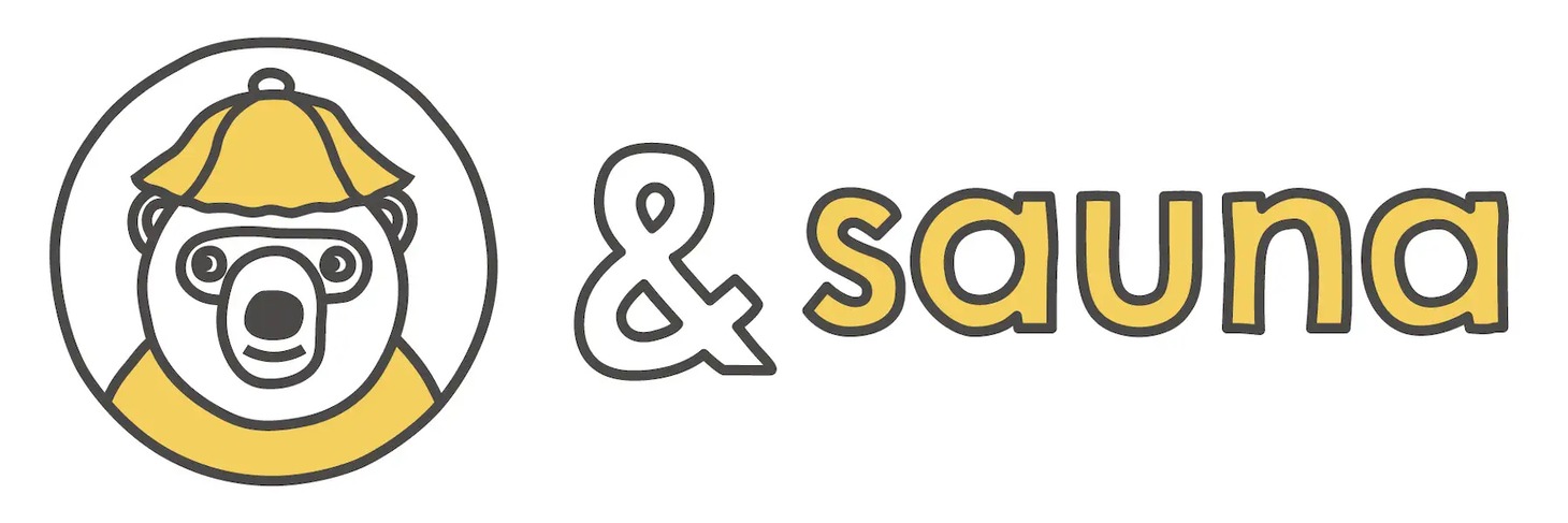 &saunaのロゴ。