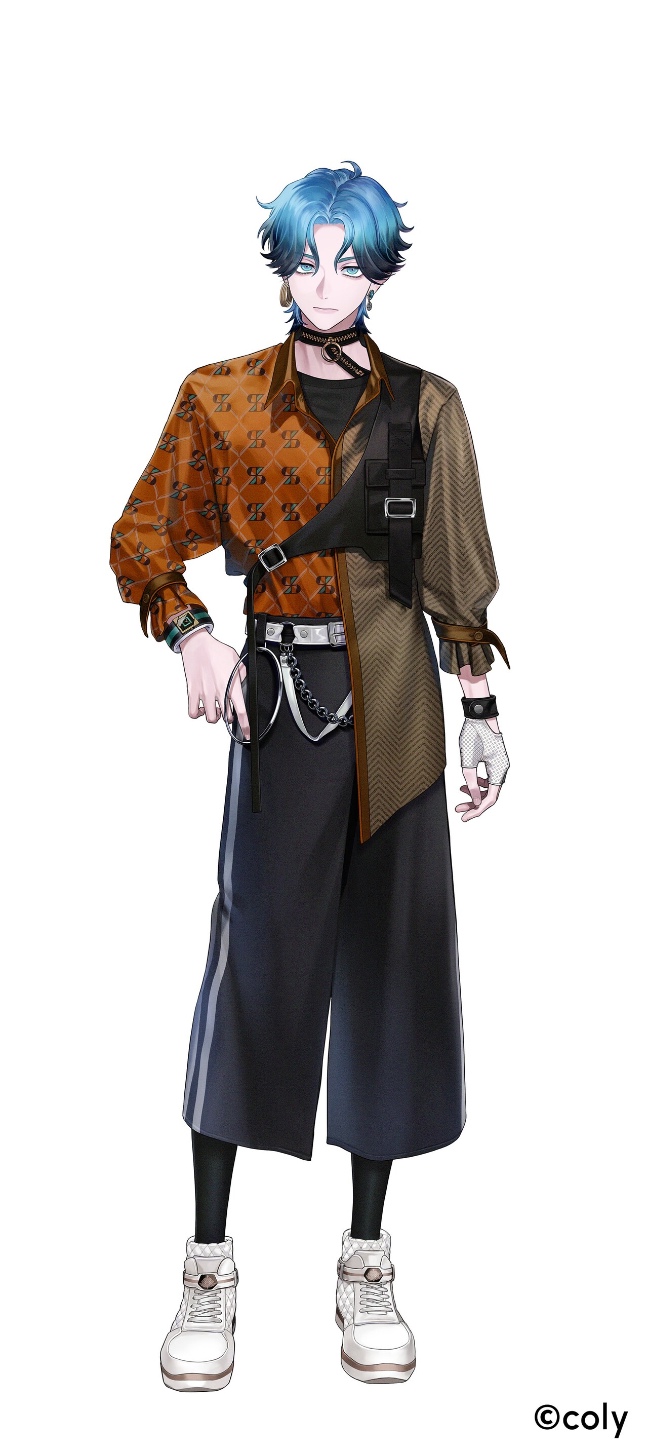 新名有（CV：坂田将吾） 射るような冷たい目をした男。生真面目で