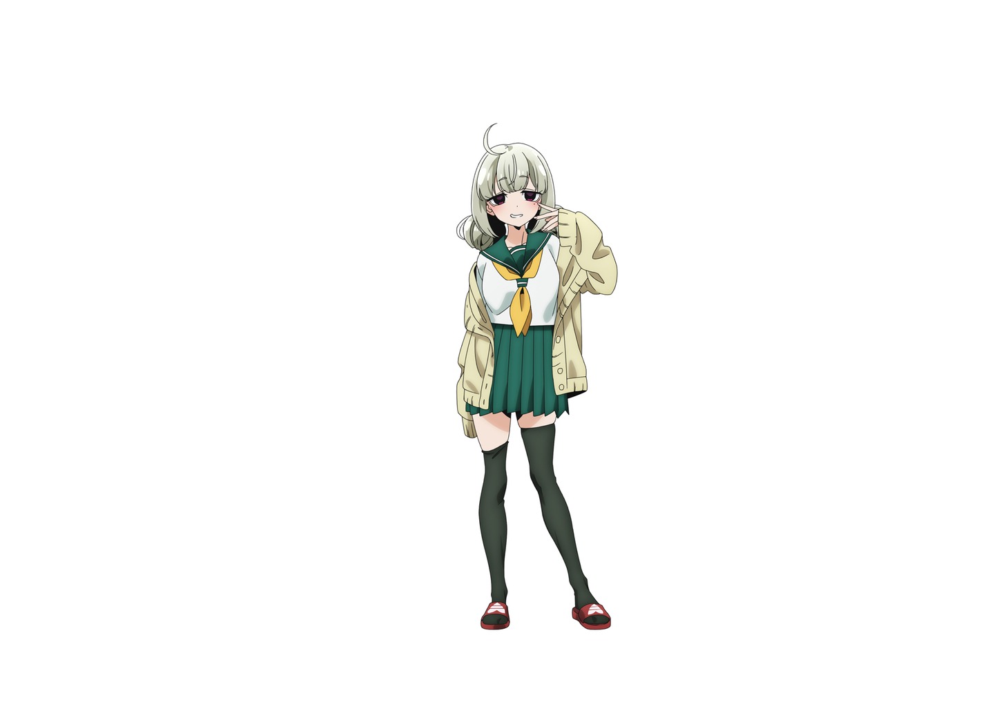 阿良河キウィのキャラクタービジュアル。