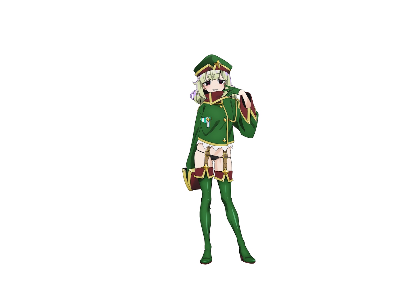 レオパルトのキャラクタービジュアル。