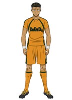 舐岡了（CV：木村昴）
サッカー全国大会常連の強豪校・駄々田高校のキャプテン。高校生離れした恵まれた体格をもち、強靭なフィジカルとパワーを駆使したプレーを得意としている。性格は傲慢不遜。他人を見下すような言動をとりがち。