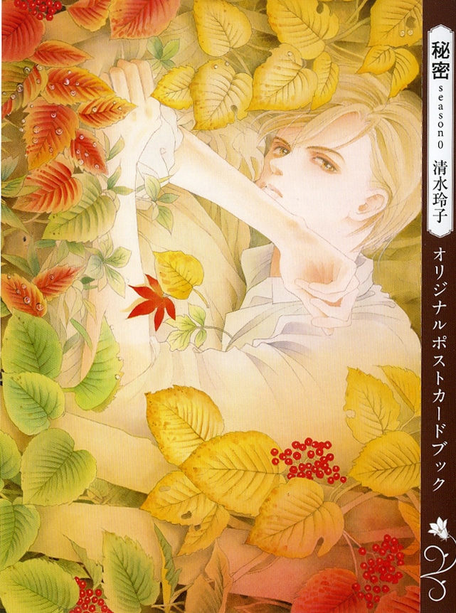 「秘密 season0」付録のポスターカードブック。